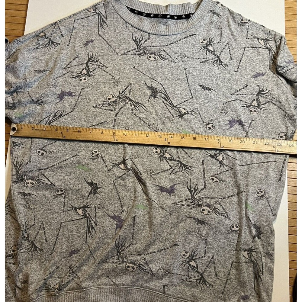 Disney The Nightmare Before Christmas Sweater ‎ Size L Jack Skellington Pajama - Picture 4 of 10